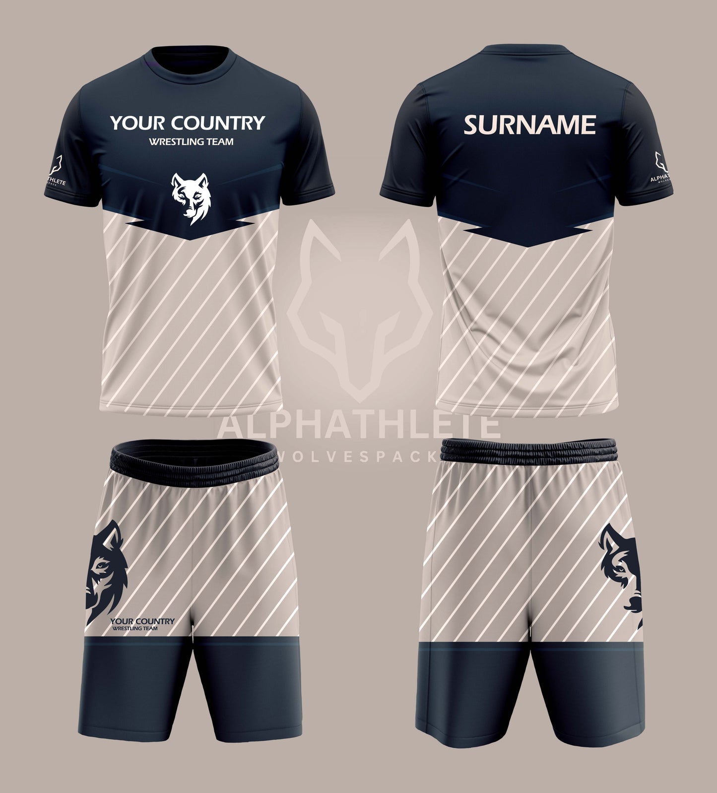 WOLVES LEGACY - WRESTLING SET