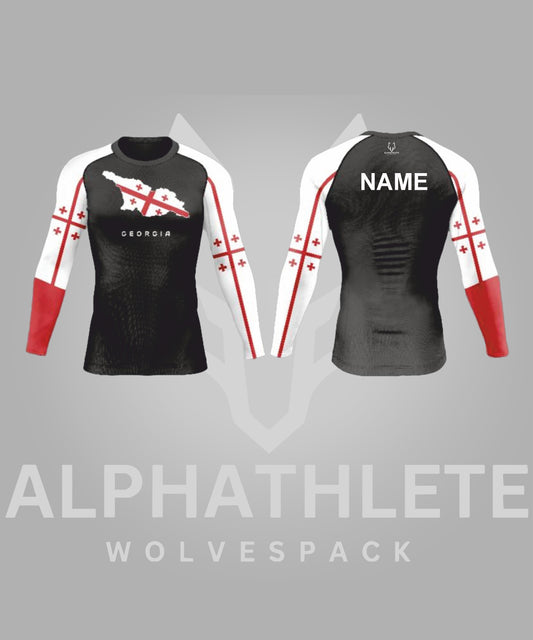 GEORGIA IDENTITY - LONG SLEEVE RASHGUARD