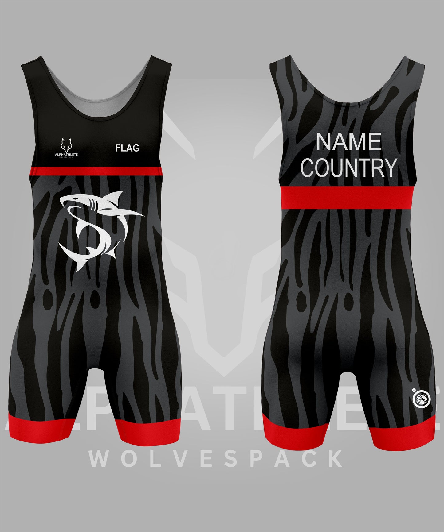 WATER PREDATOR - WRESTLING SINGLET