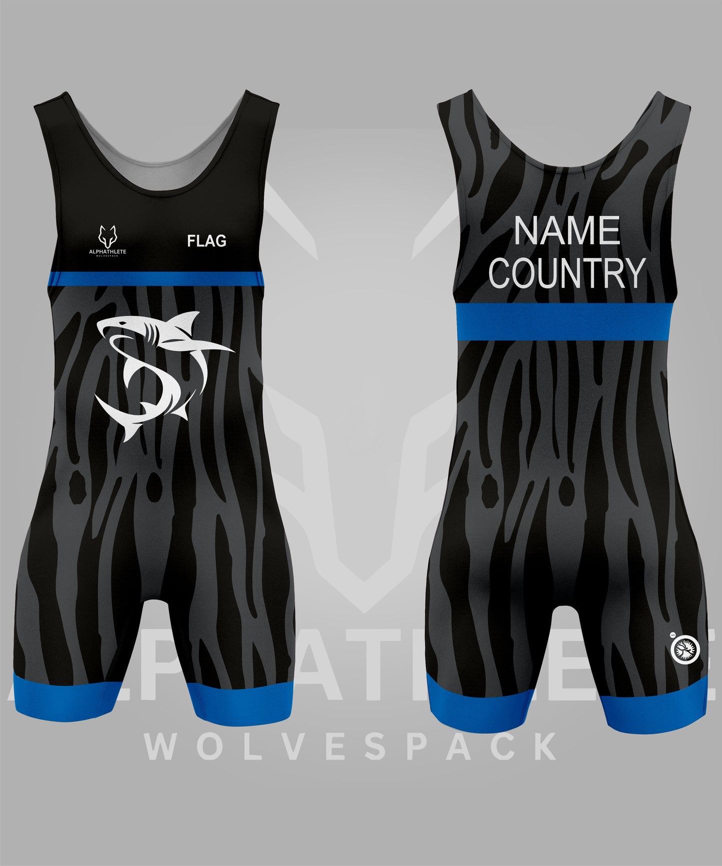 WATER PREDATOR - WRESTLING SINGLET