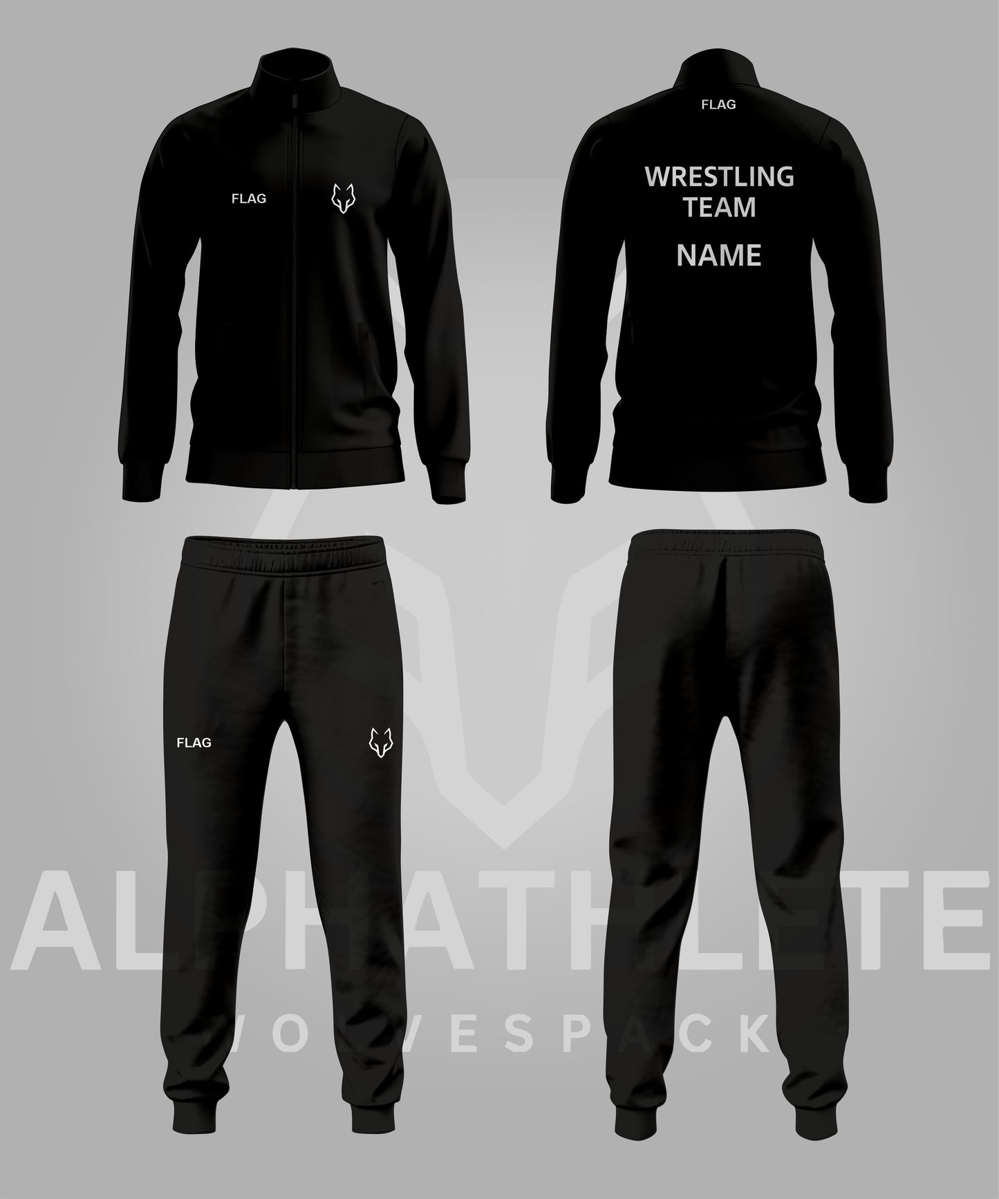 ELITE BLACK - TRACKSUIT
