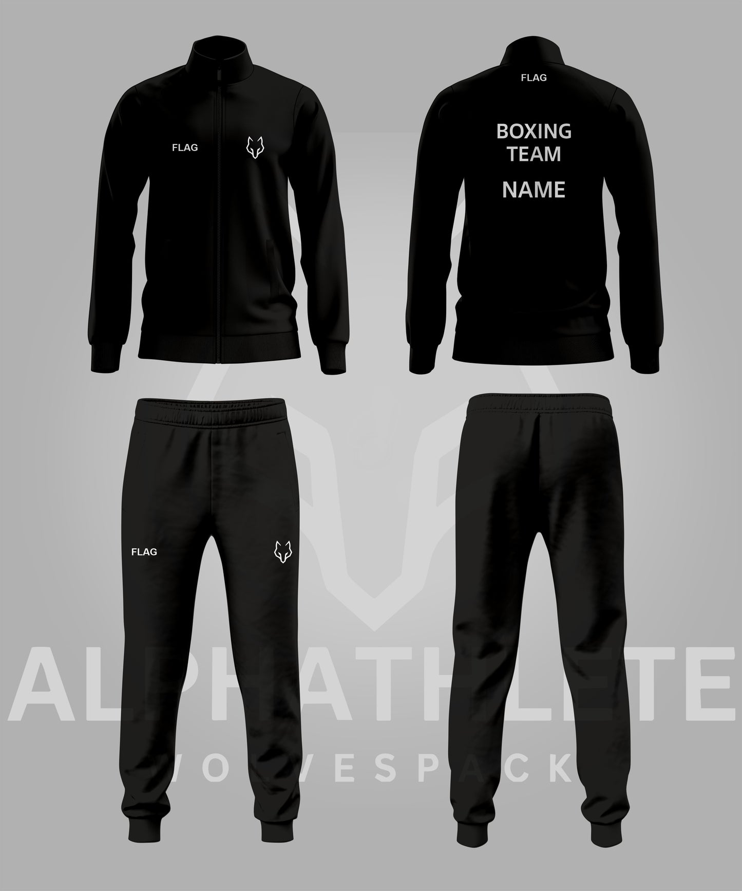 ELITE BLACK - TRACKSUIT