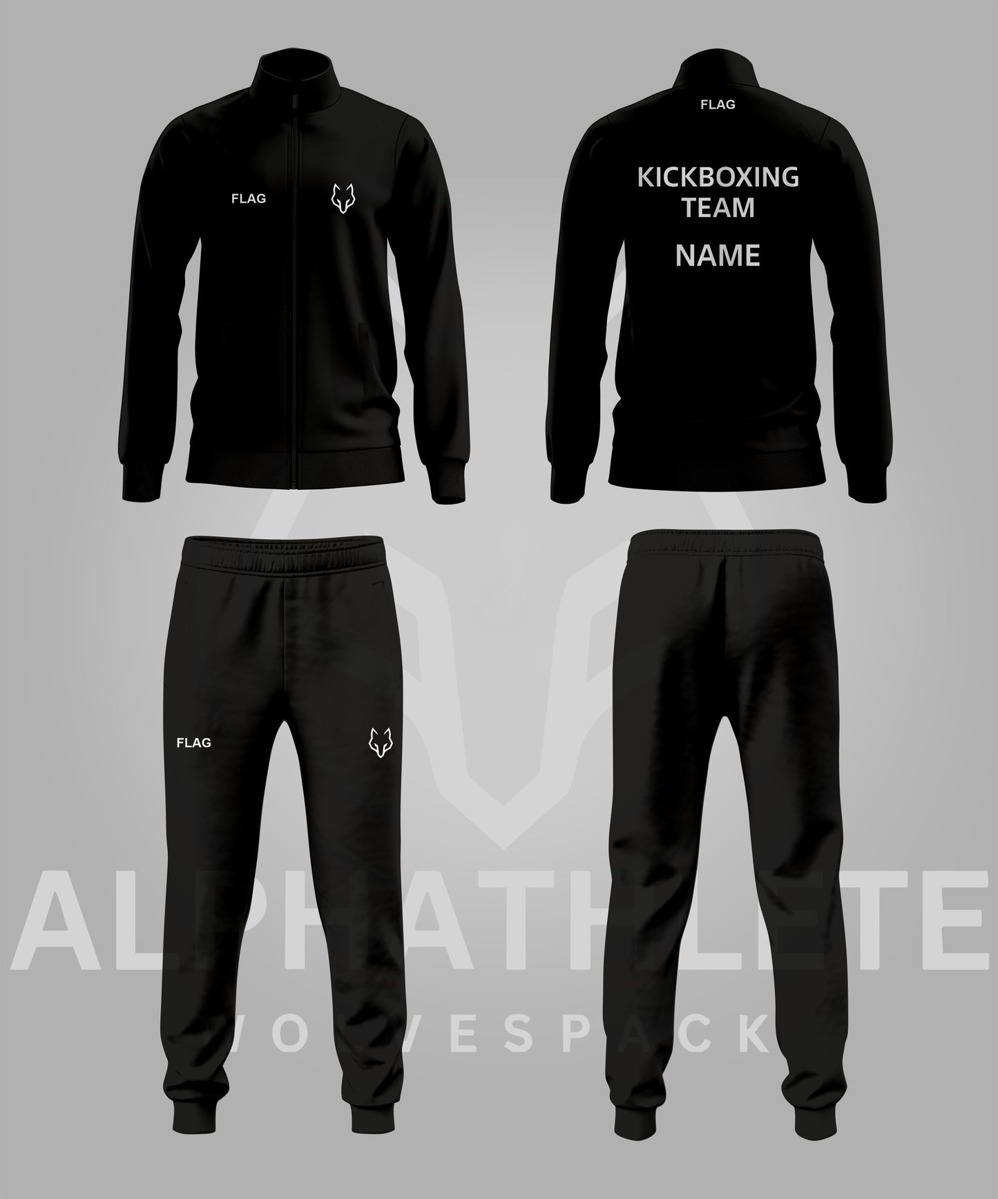 ELITE BLACK - TRACKSUIT