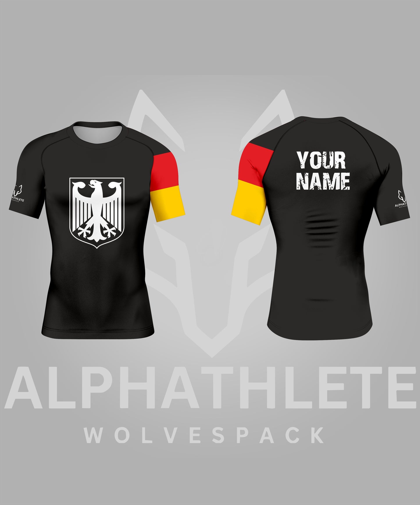 ALPHATHLETE – GERMANY LEGACY RASHGUARD