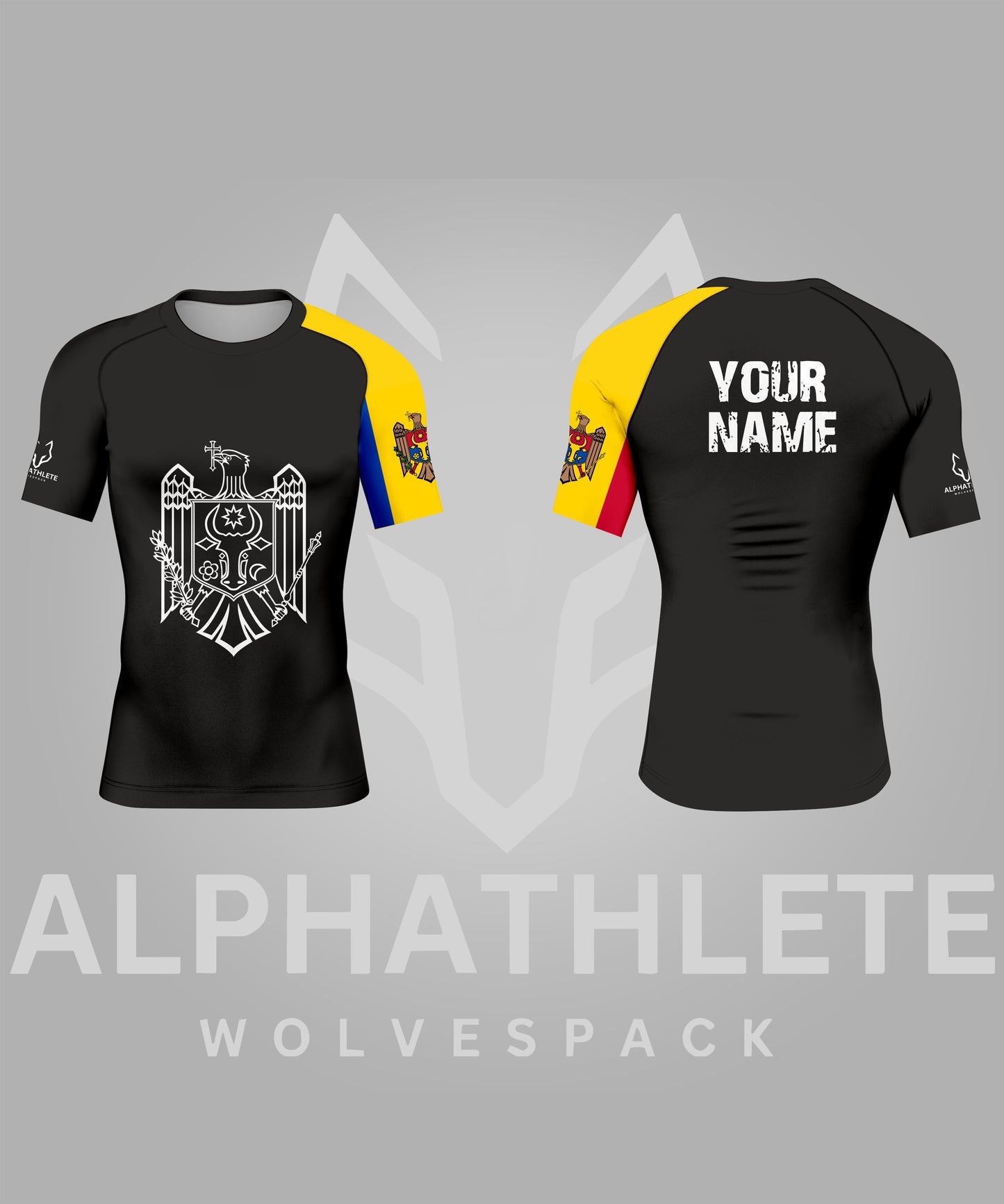ALPHATHLETE – MOLDOVA LEGACY RASHGUARD