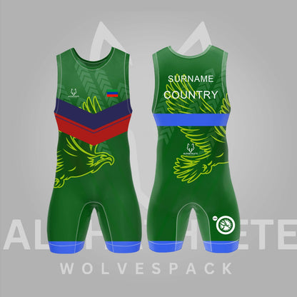 DAGESTAN EAGLE - WRESTLING SINGLET