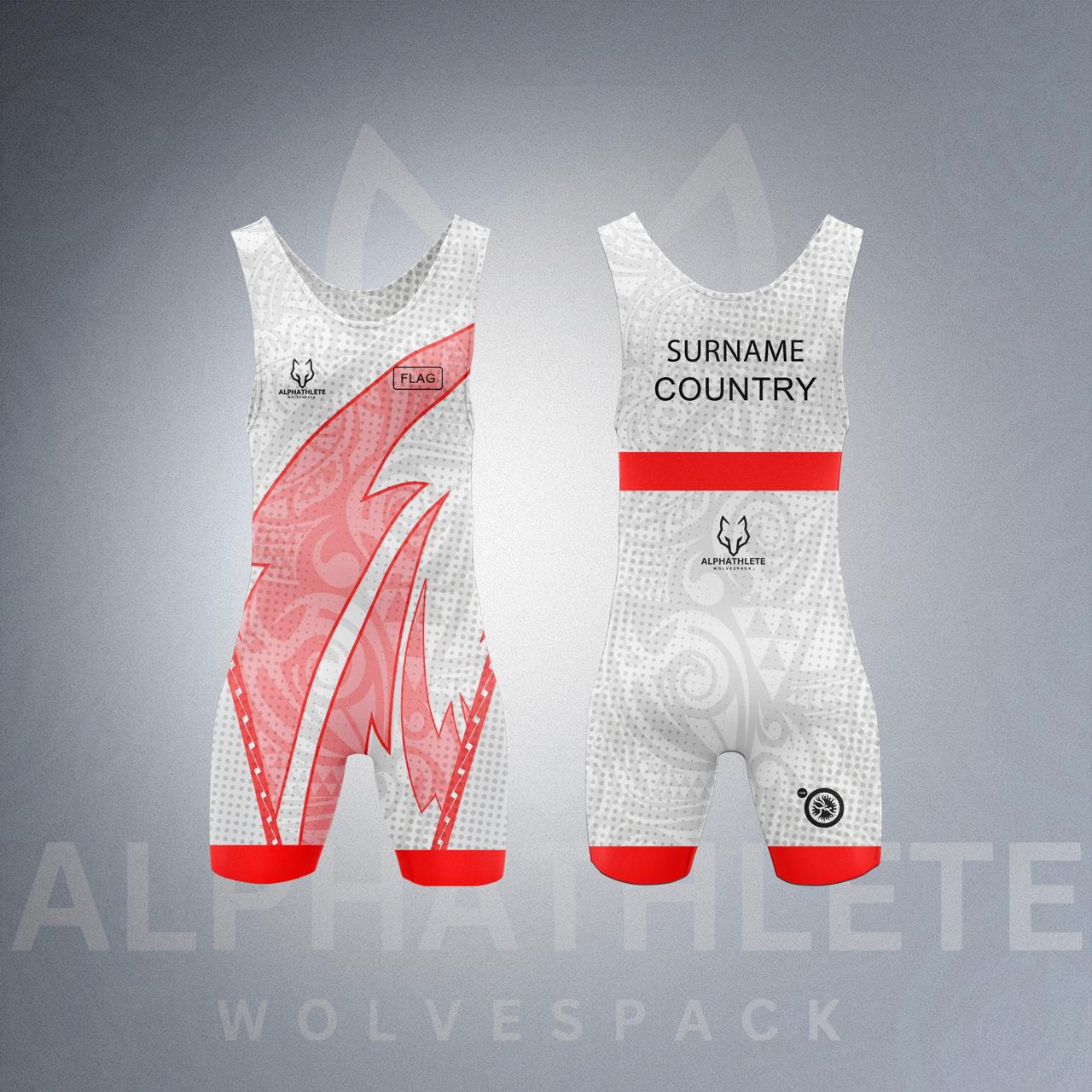 VELOCITY FLOW - WRESTLING SINGLET